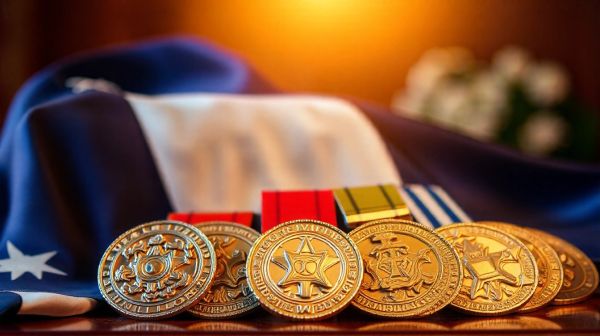 Top médailles militaires et leurs symboles de distinction